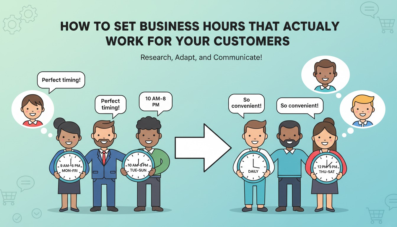 How to Set Business Hours That Actually Work for Your Customers